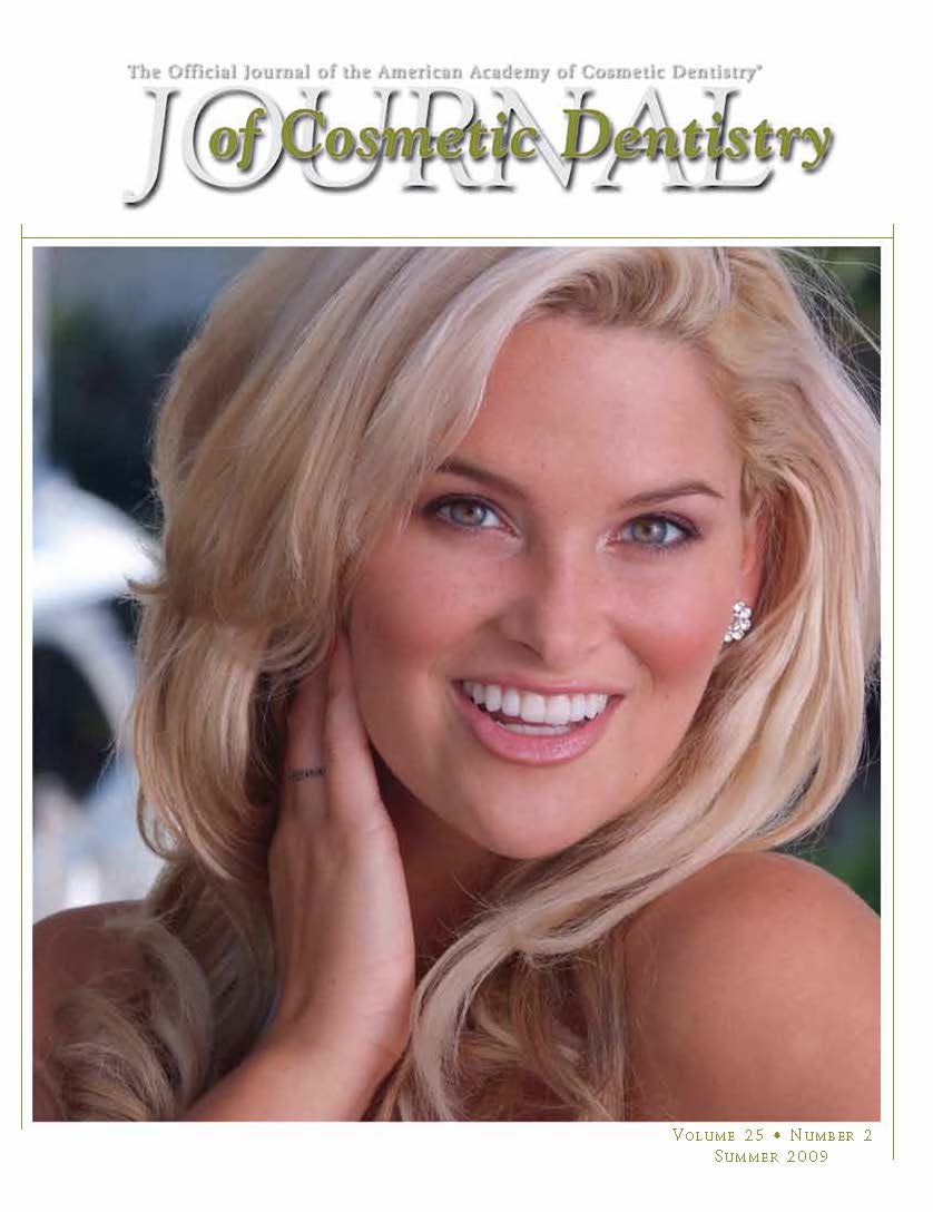 American Academy of Cosmetic Dentistry Journal of Cosmetic Dentistry Volume 25, Issue 2 cover