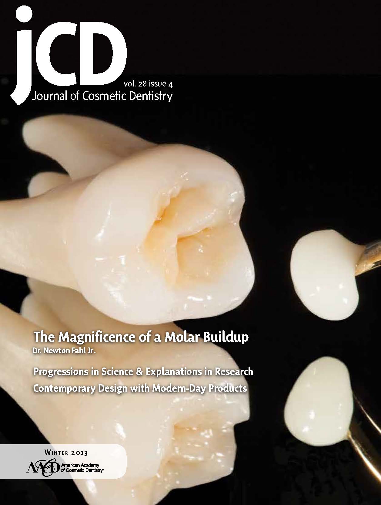 American Academy of Cosmetic Dentistry Journal of Cosmetic Dentistry Volume 28, Issue 4 cover